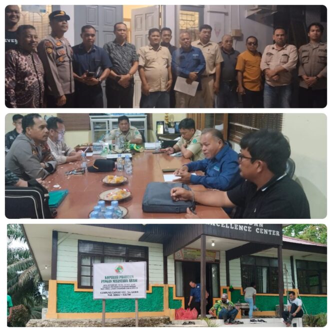 
					Soal Lahan Cadangan Nawawi Candra, PT TBPP–Koperasi Sepakat Diselesaikan Ditingkat Pemda