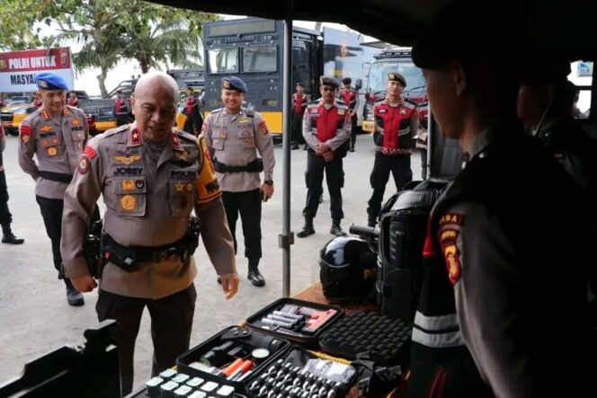 
					Wakapolda Kaltim Cek Kesiapan Personel dan Sarpras Dit Samapta, Pastikan Garda Terdepan Polri Siap Prima
