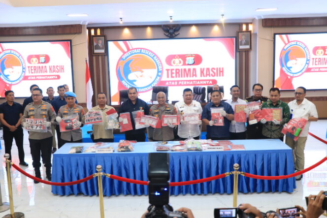 
					Pimpin Konferensi Pers, 202 Tersangka Narkoba Diungkap Awal Tahun 2026
