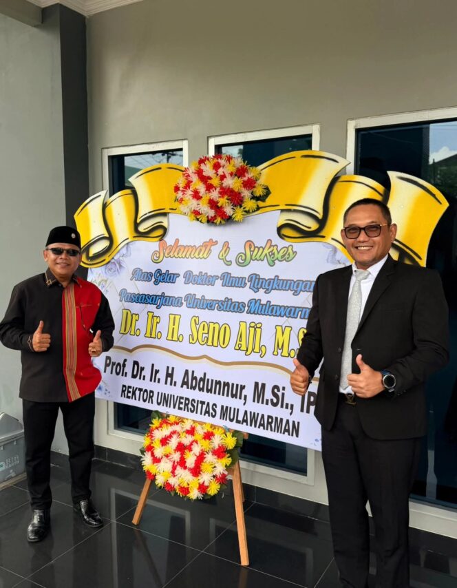 
					Raih Gelar Doktor, Wagub Kaltim Seno Aji Dapat Apresiasi dari Laskar Banjar Borneo